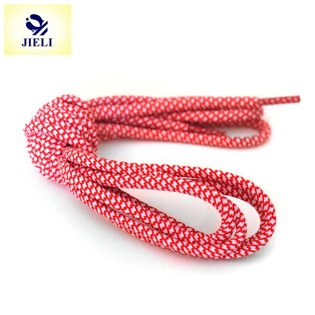 Jieli New custom running shoe laces round shoelaces for asics shoes