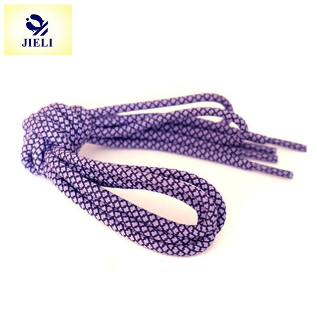 Jieli New custom running shoe laces round shoelaces for asics shoes