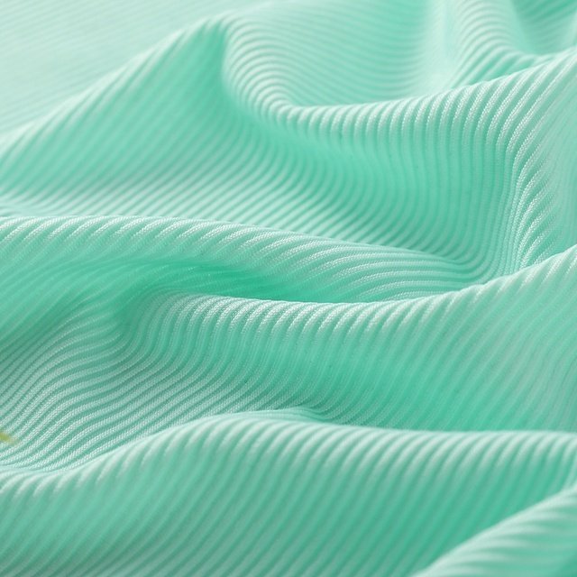 2*2 Good Stretch Ice Silk Rib Knit Pit Strip Wide Leg Underwear Cut at Will Relaxation Close Fit Fabric for Swimwear