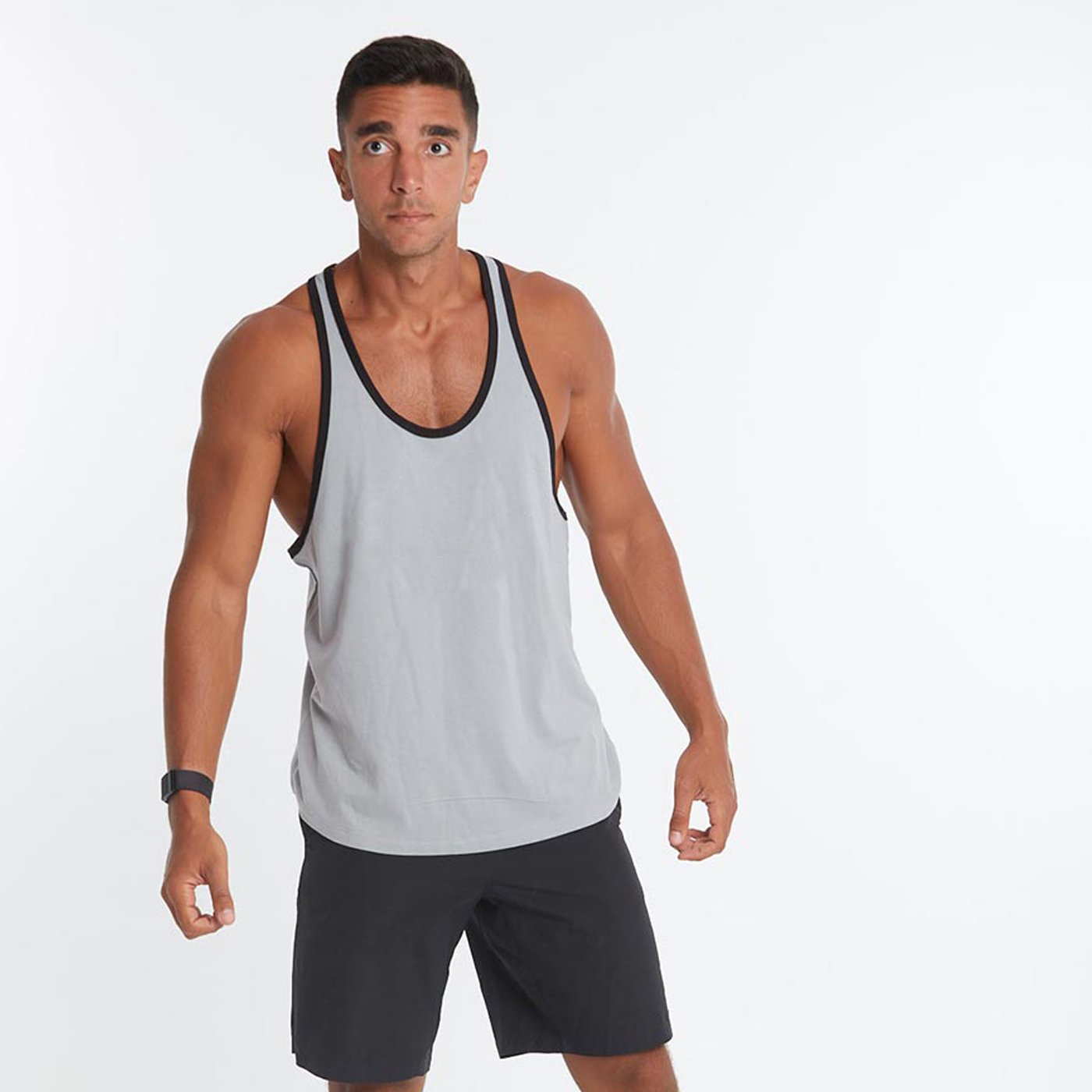 Custom Heavyweight Men's Clothing Streetwear Wholesale Low Price Men Fitness Tank Top