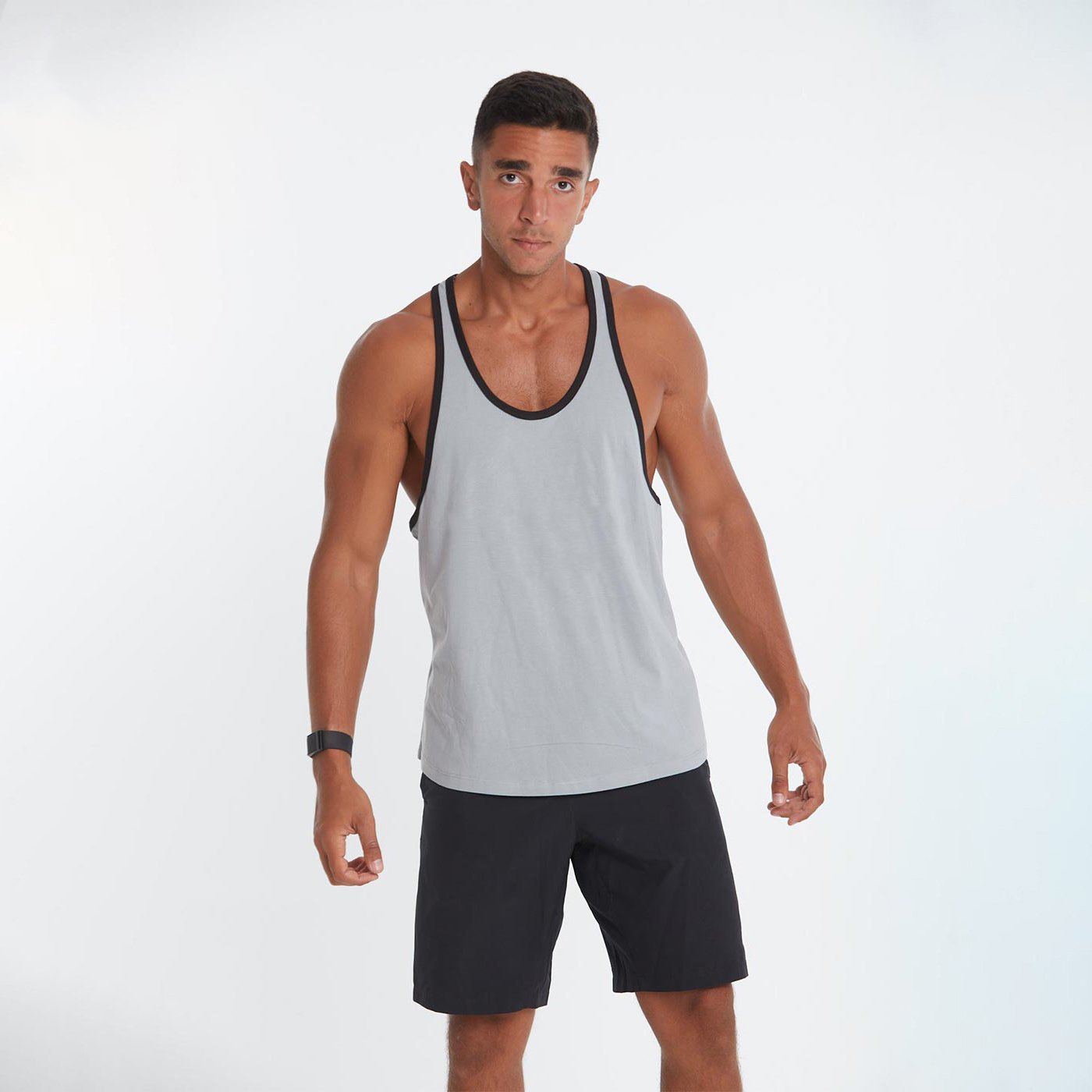 Custom Heavyweight Men's Clothing Streetwear Wholesale Low Price Men Fitness Tank Top