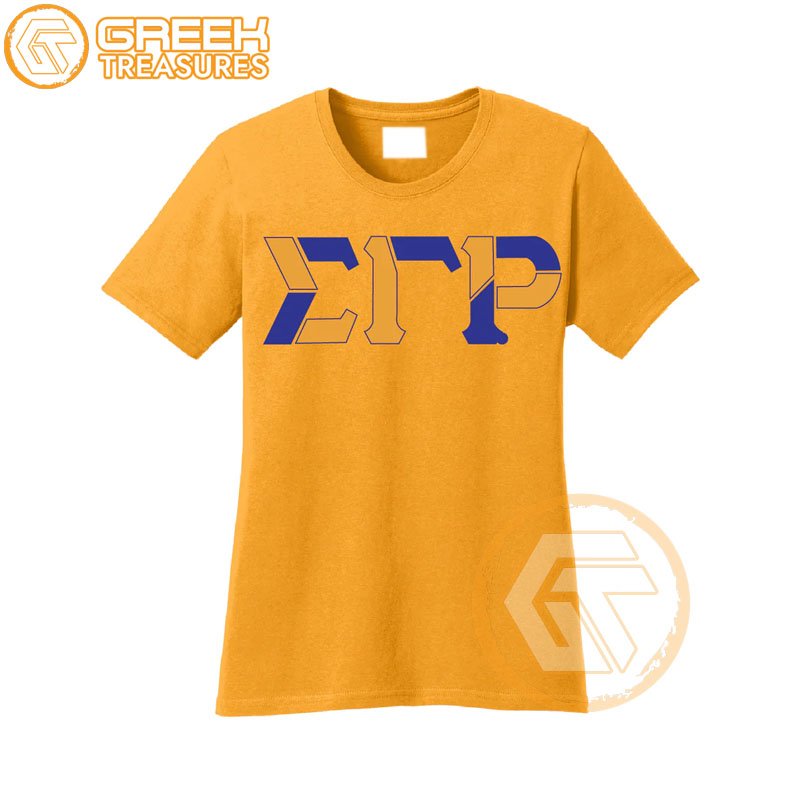 Customized Sigma Gamma Rho Women T-Shirt Sorority Apparel Cotton Jersey High Quality Breathable T shirt Women Greek Apparels