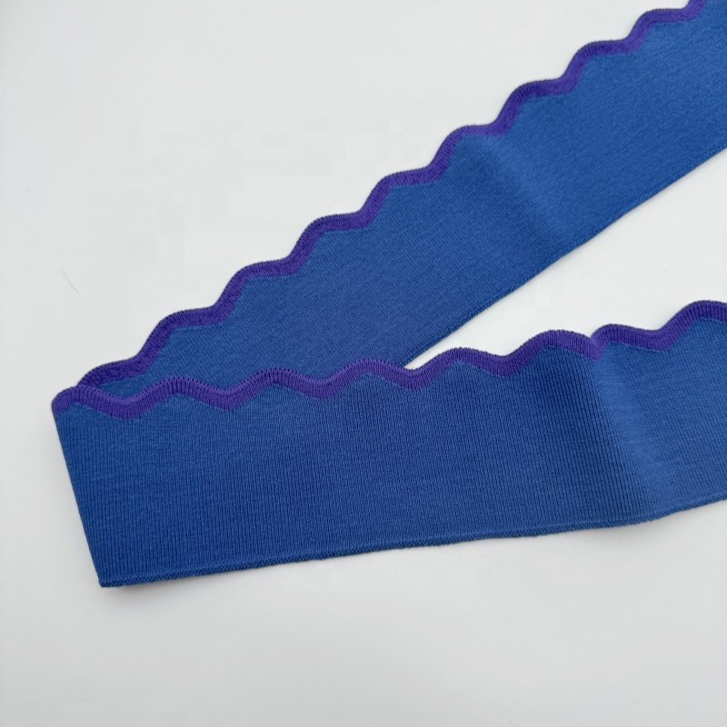 Factory supplier custom rayon nylon ribbed cuffs