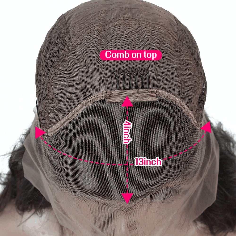 Cheap 13*4 Transparent HD Swiss Lace Frontal Wig,Raw Brazilian Pre Plucked Human Hair Wig,Natural Loose Wave Wig For Black Women