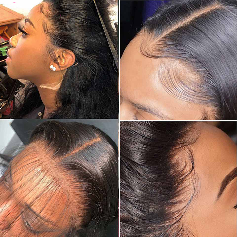 Wholesale Bone Straight Human Hair Lace Front Wig Human Hair Glueless Full Hd Lace Wigs For Black Women 360 HD Lace Frontal Wigs