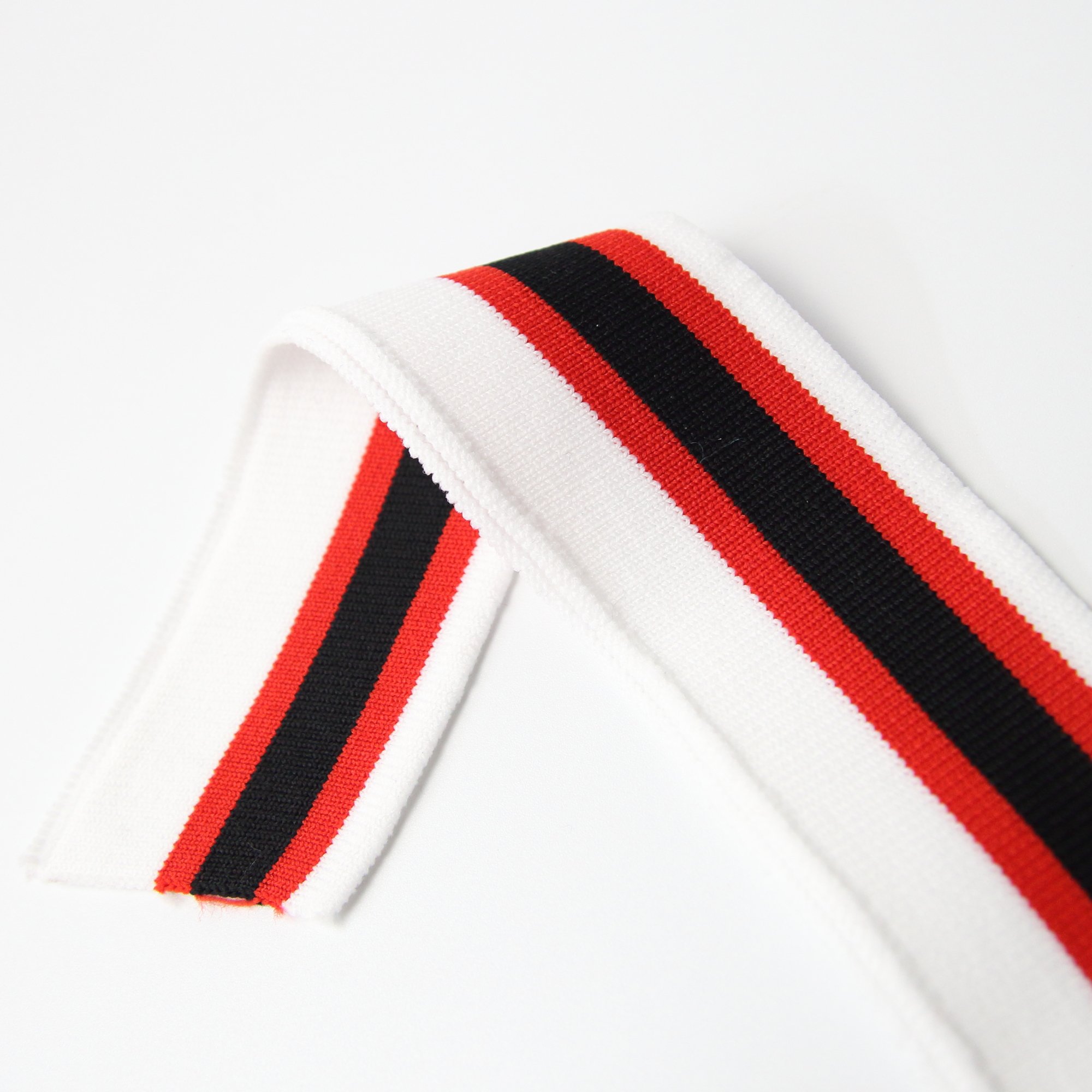 Fashion rib knitted fabric classic cotton spandex details