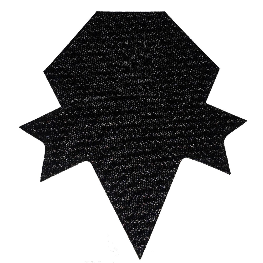 Black color Art.TBT2103201B 3D Tatami Fabric Iron on Quality for Shields and Badges Tatami Fabric