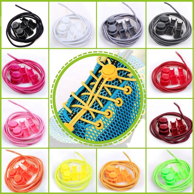 Crazy shoe laces/rubber band shoe lace/branded shoe laces