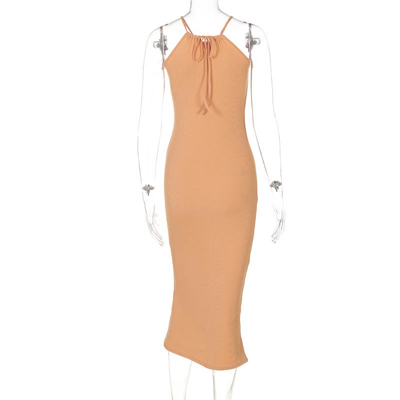 woman sexy tight buttocks fashion mature ladies slim bodycon ribbed sheath dress women casual dresses for club