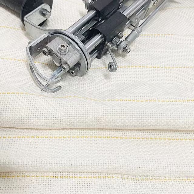 manufacture wholesale white embroidery roll cotton poly carpet backing tufting fabric primary monks tufting cloth for tufting gu