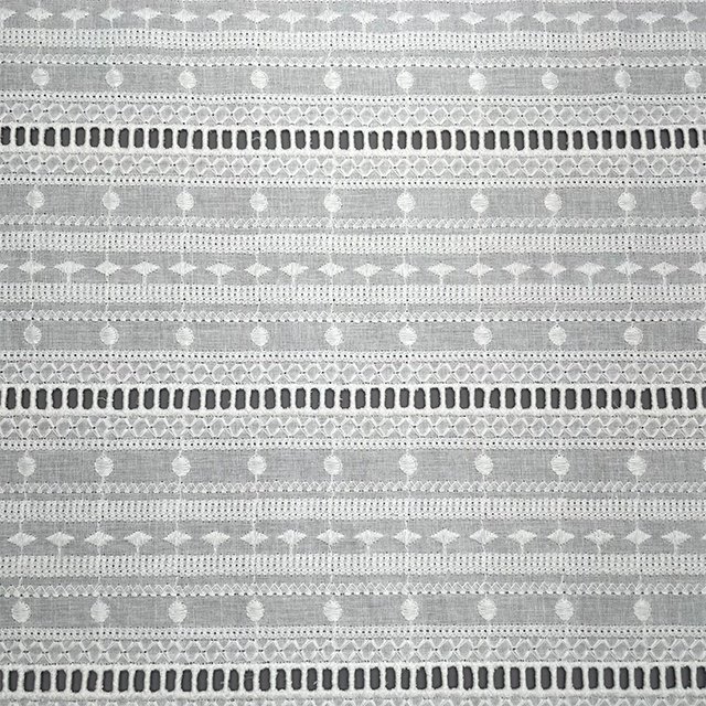 TUTON Top Quality Custom Wholesale TC Cotton Guipure French Lace Embroidery Fabric For Dress