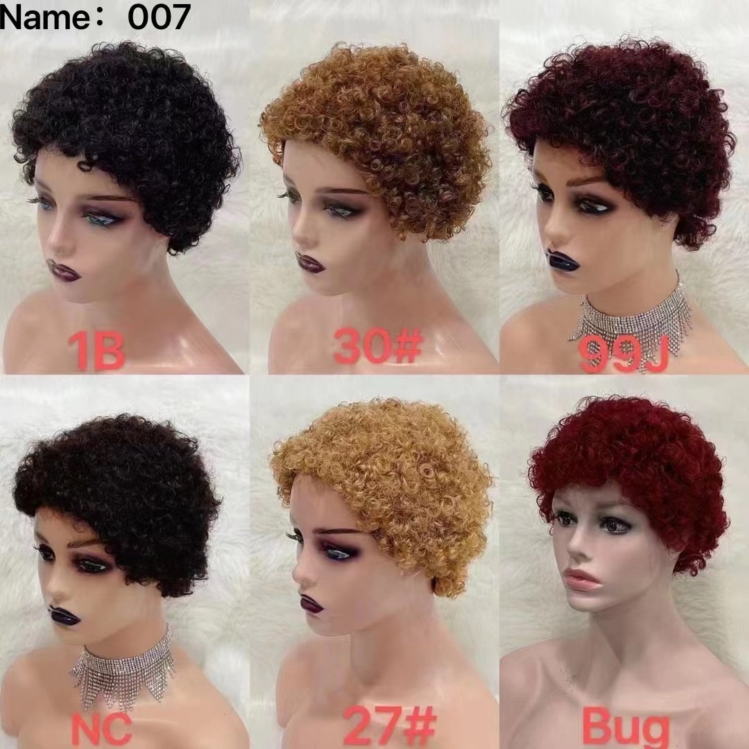 water wave none lace frontal wigs , Brazilian spring human hair wigs hot sell in 2024