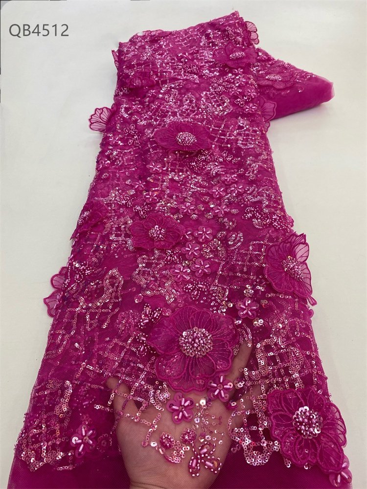 Wholesale New Design African Lace Fabric 2023 High Quality African White Lace Fabric For Party Dress