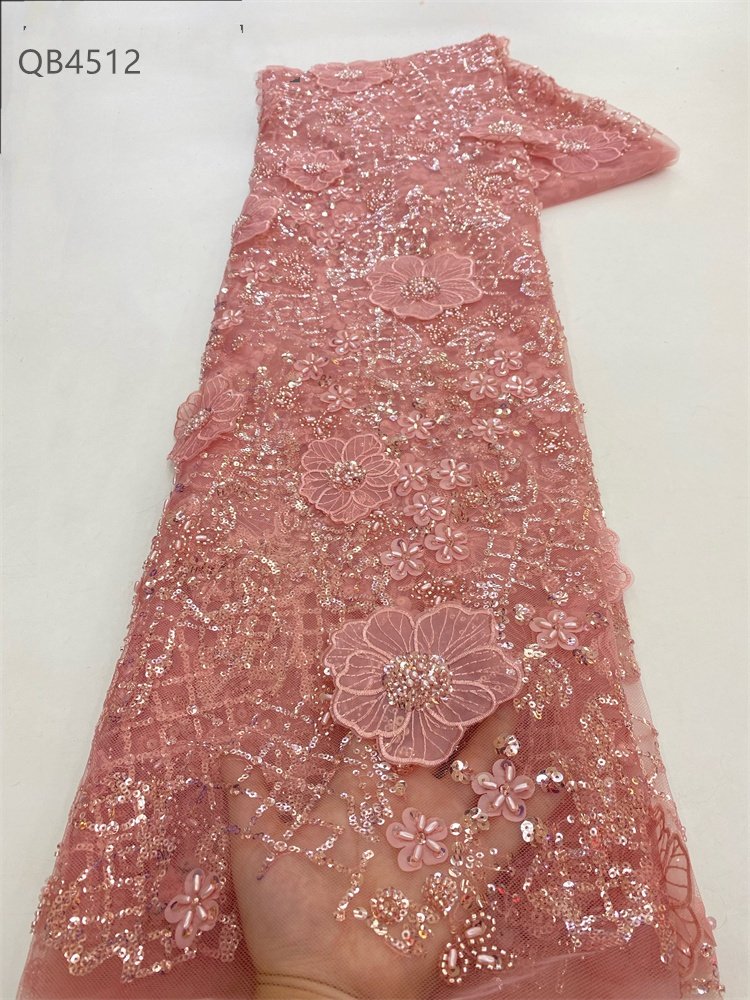 Wholesale New Design African Lace Fabric 2023 High Quality African White Lace Fabric For Party Dress