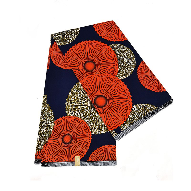Unique products to buy 100% polyester real wax print african embroidery fabric