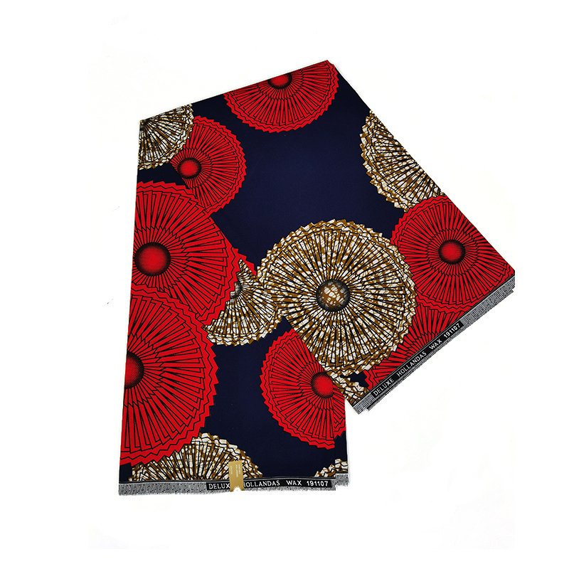 Unique products to buy 100% polyester real wax print african embroidery fabric