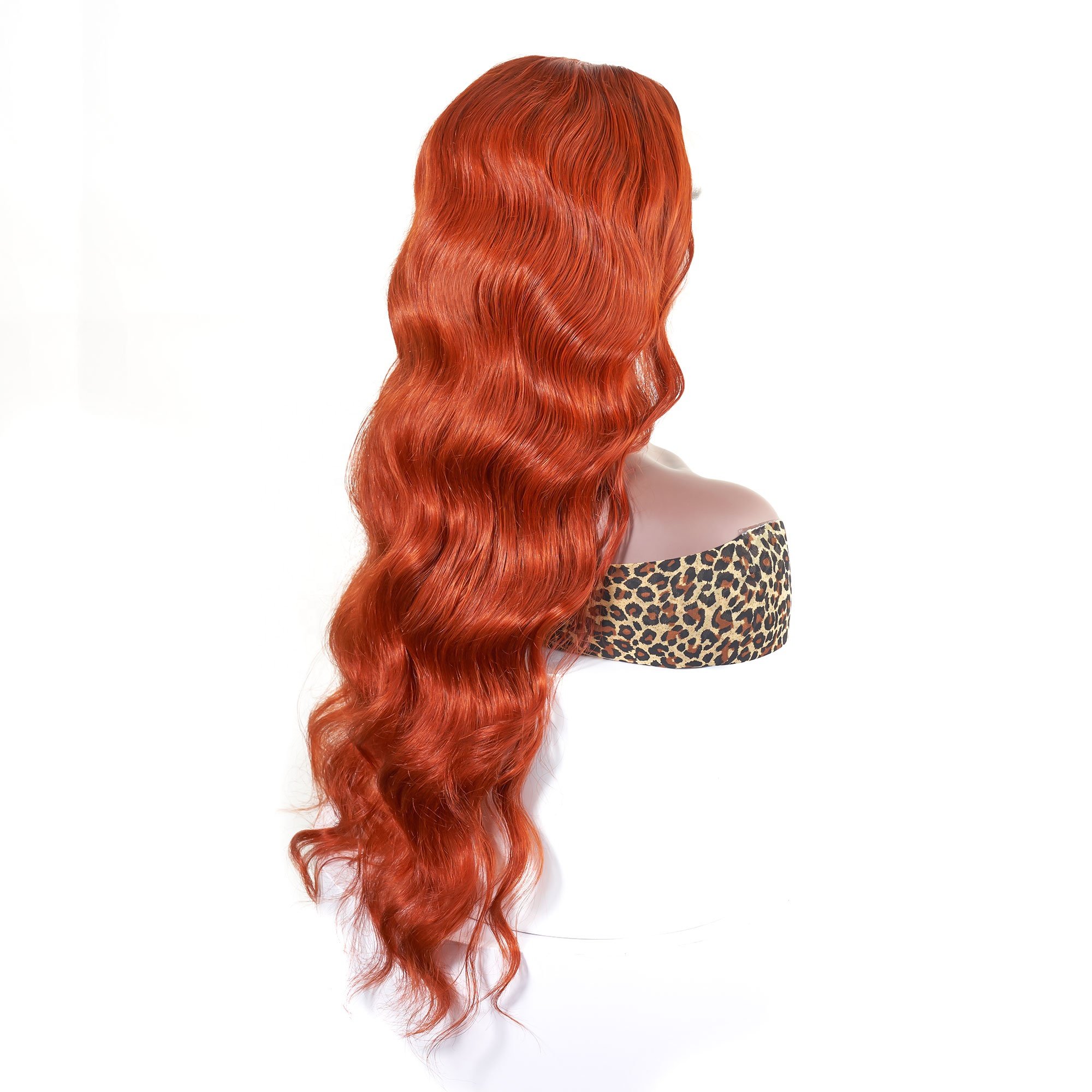 Longguan Human Hair Wholesale body wave 350# raw 13X4 lace front cuticle aligned human hair wig with baby hair