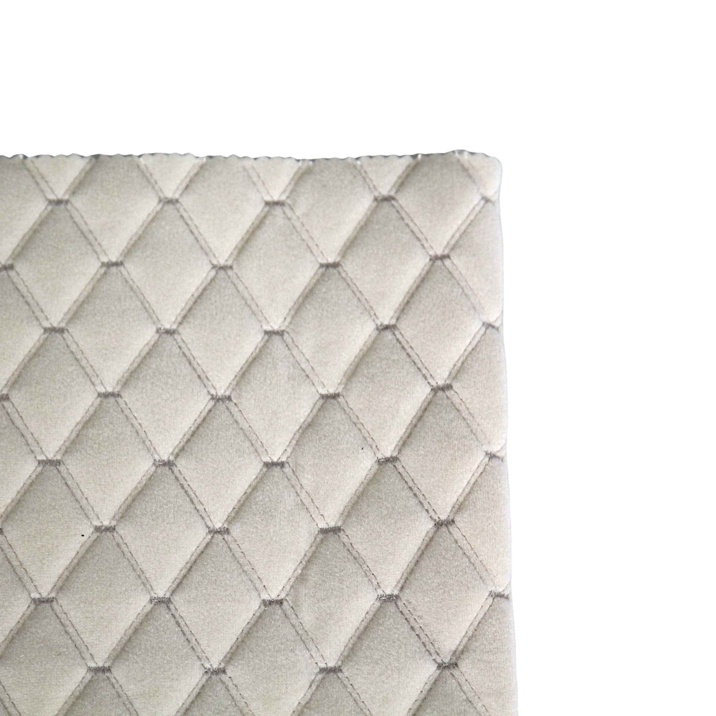 2023 Hot Sale Embroidery Velvet Automotive Upholstery Fabric with Foam for Car Seat / Bus Seat/ Furniture