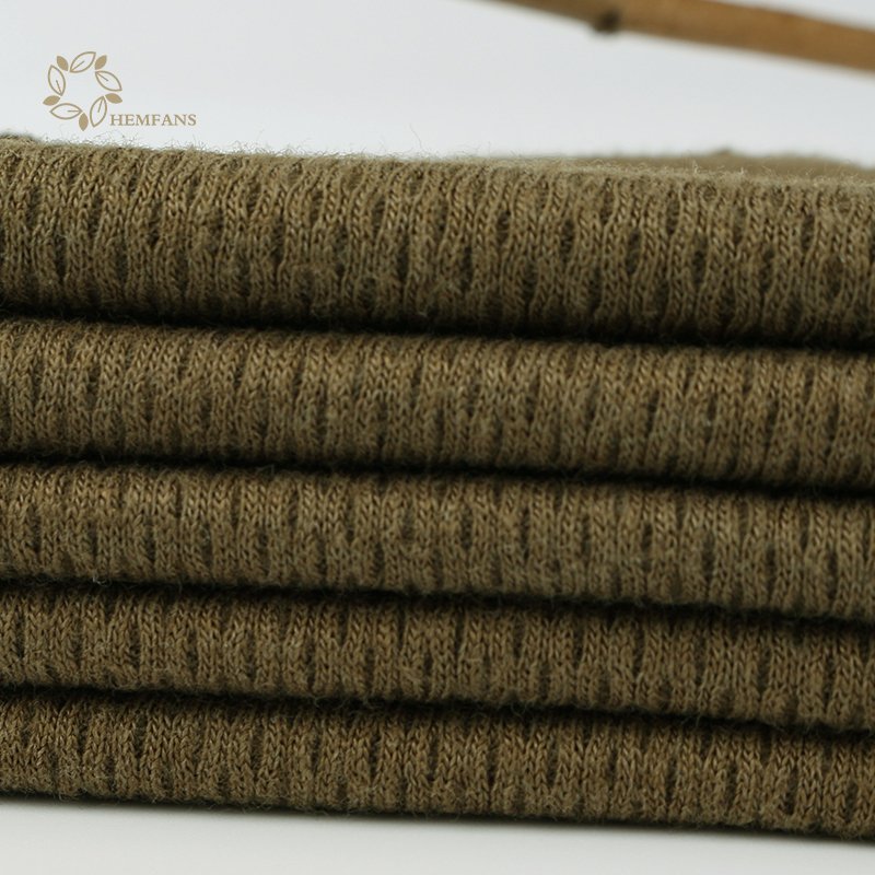 Moisture wicking air permeability bamboo cotton double-mesh knit fabric for clothing bamboo cotton ribbed mesh fabric