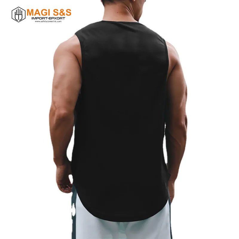 Quick Dry Gym Tank Top Bodybuilding Vest Mesh Fitness Sleeveless T Shirt Muscle Workout Clothing