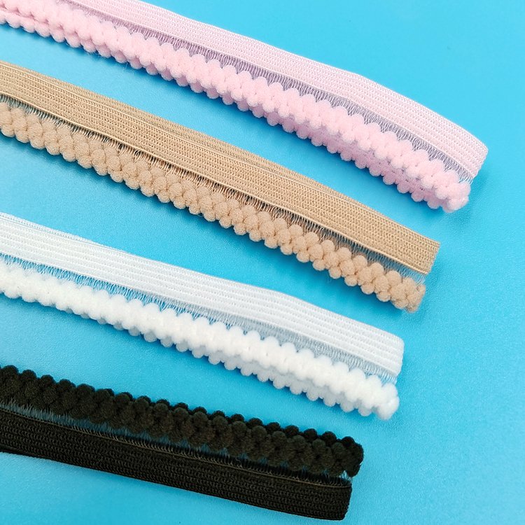 Garment underwear bud edge lace elastic webbing band sewing accessories lace trim belt webbing for bra garment