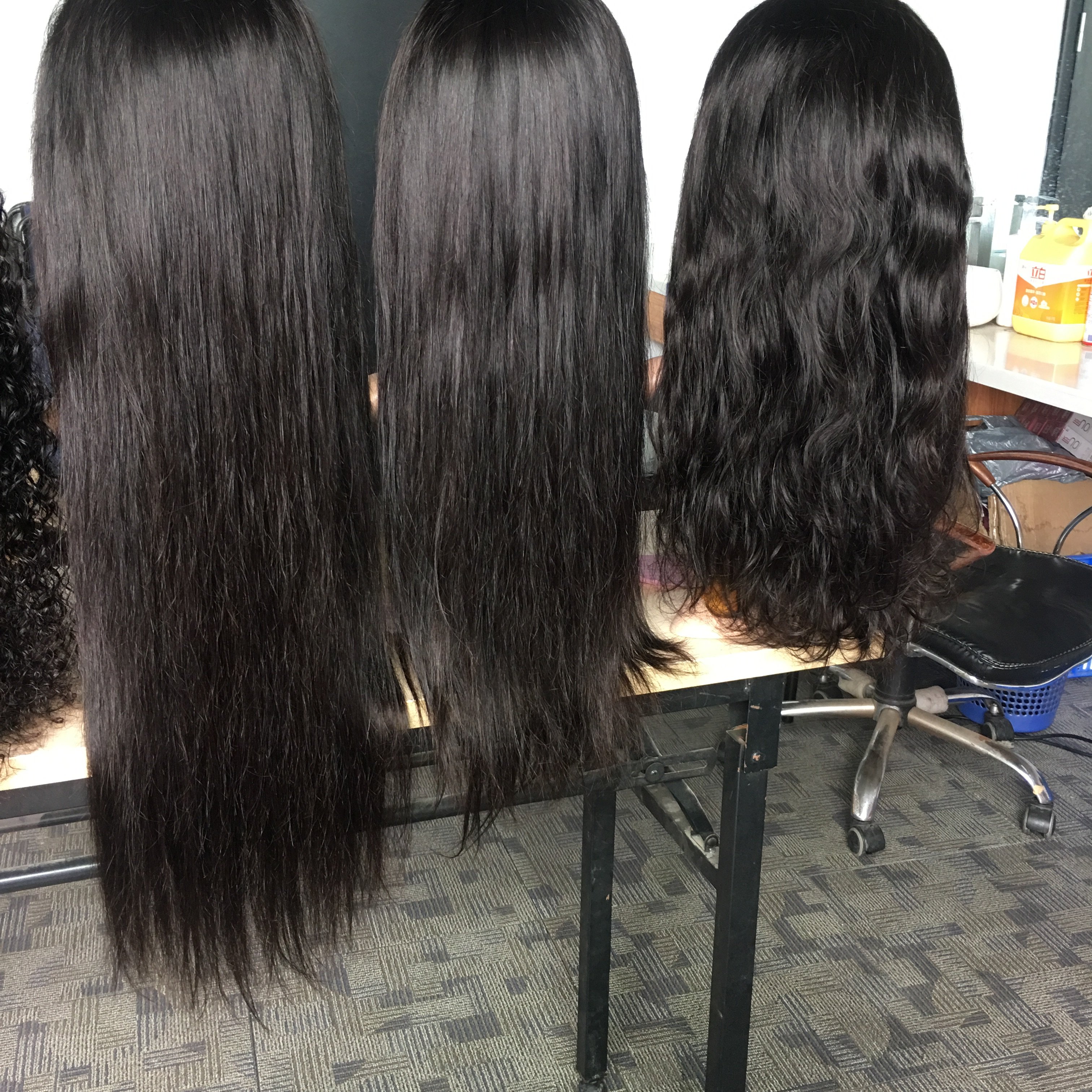 Hot Beauty 13x4 Lace Frontal Brazilian Wholesale Cheap Wig Deep Curly Raw Virgin Cuticle Aligned Human Hair Wigs