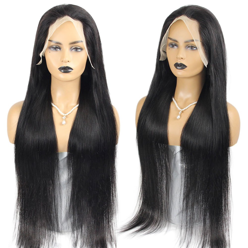 Wear and go human hair wig 6x5 thin hd lace frontal cuticle aligned hair indian lace glueless wigs for black women