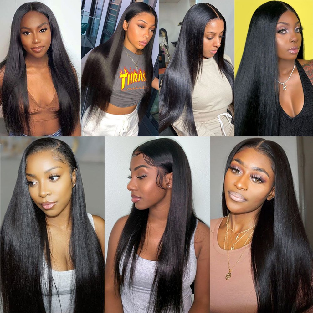 Wear and go human hair wig 6x5 thin hd lace frontal cuticle aligned hair indian lace glueless wigs for black women
