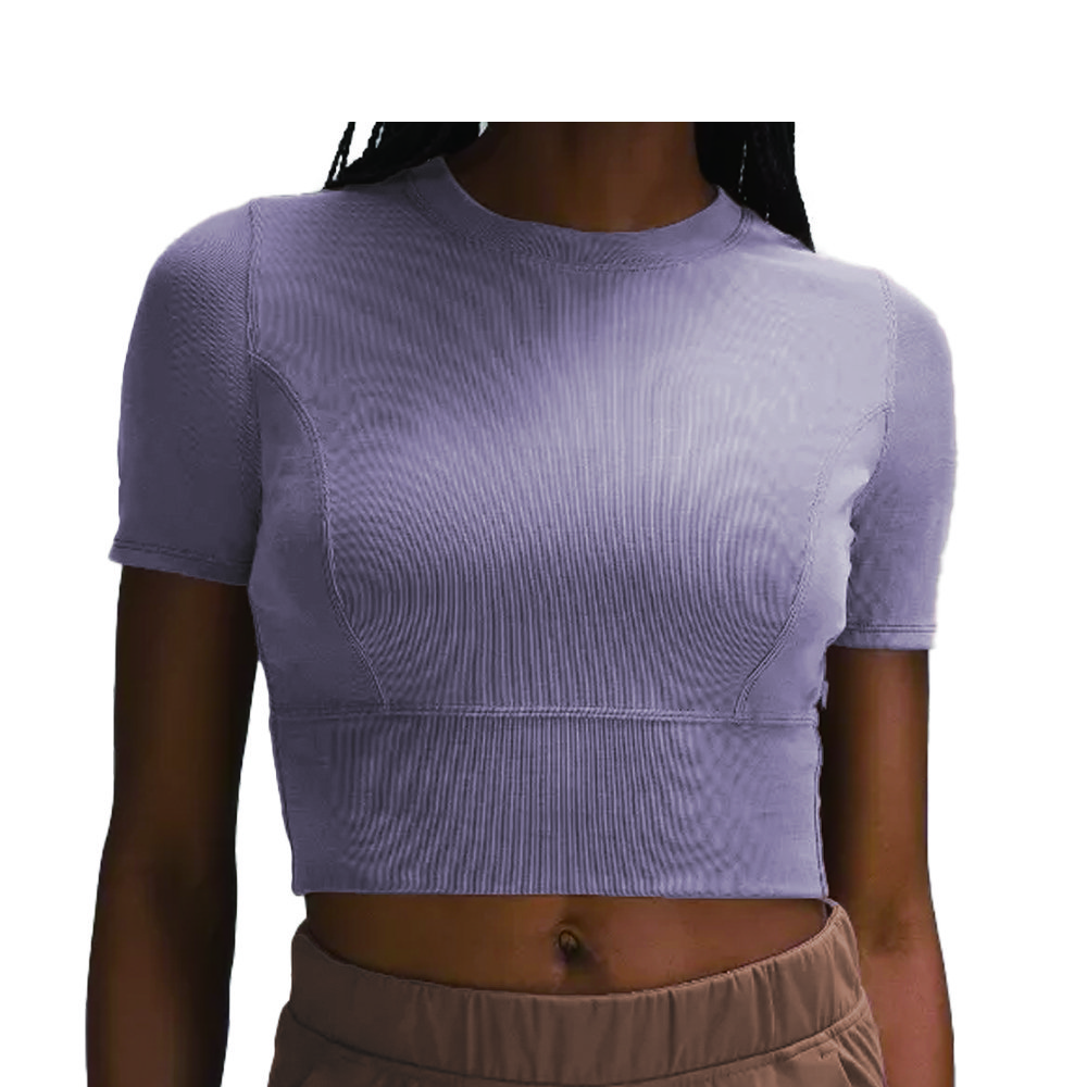 Customized Manufacture Twist-Back Ribbed Tank Tops Short-Sleeved Knitted Tops For Women Wholesale
