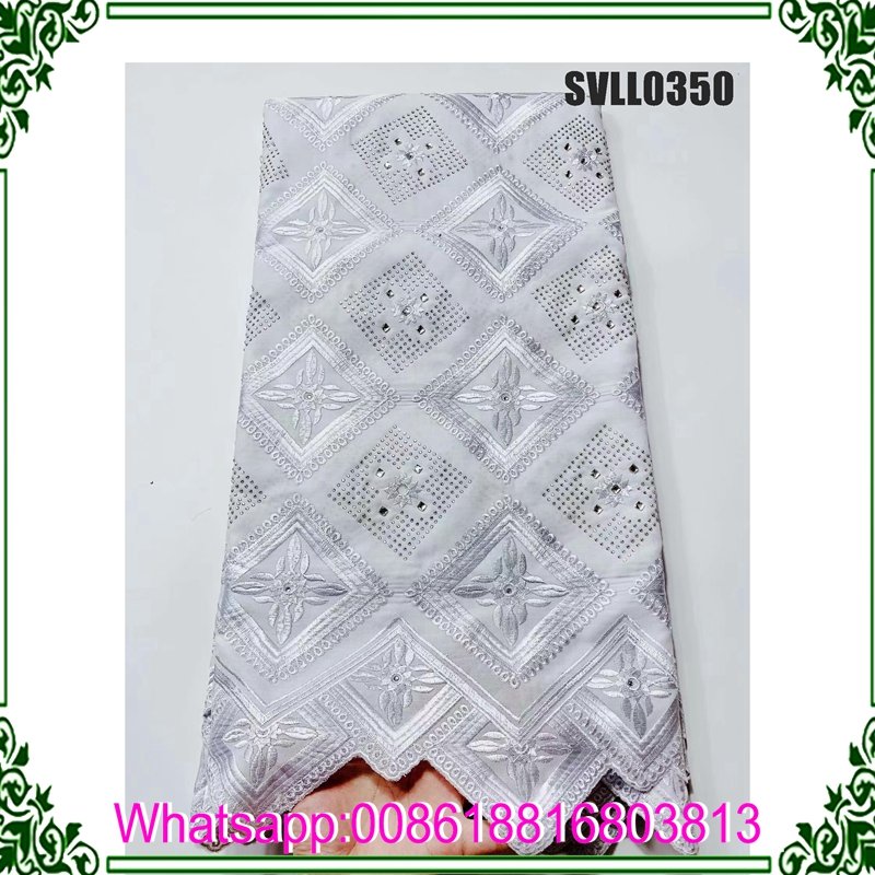 Wholesale Popular Dress 100% Cotton Swiss Lace Fabric For Men/Swiss Lace Fabric French/ Swiss Lace Fabric African