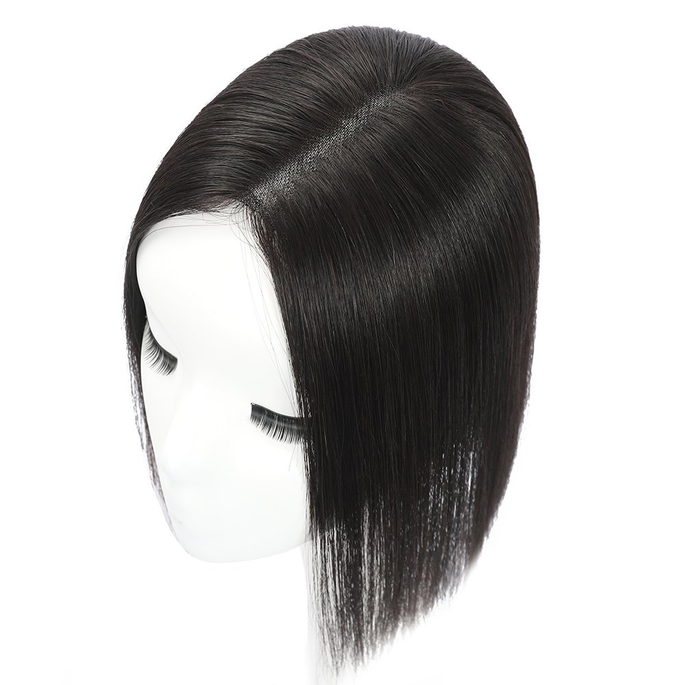 Wholesale full lace human hair toupee Light and breathable virgin remy hair topper for women