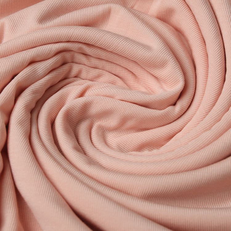 A3708 87.5% Modal 12.5% spandex T-shirt ribbed fabric Sportswear elastic underwear ribbed knit fabric