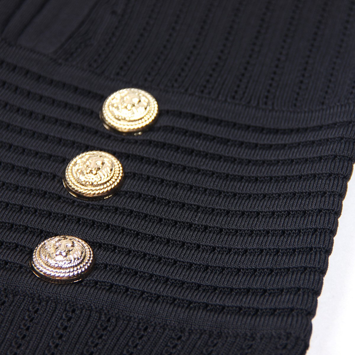 Ocstrade Summer V Neck Black Rib Crochet Knit Dress Women 2024 Short Sleeve High Stretch Knitted Bodycon Slim Fit Casual Dress