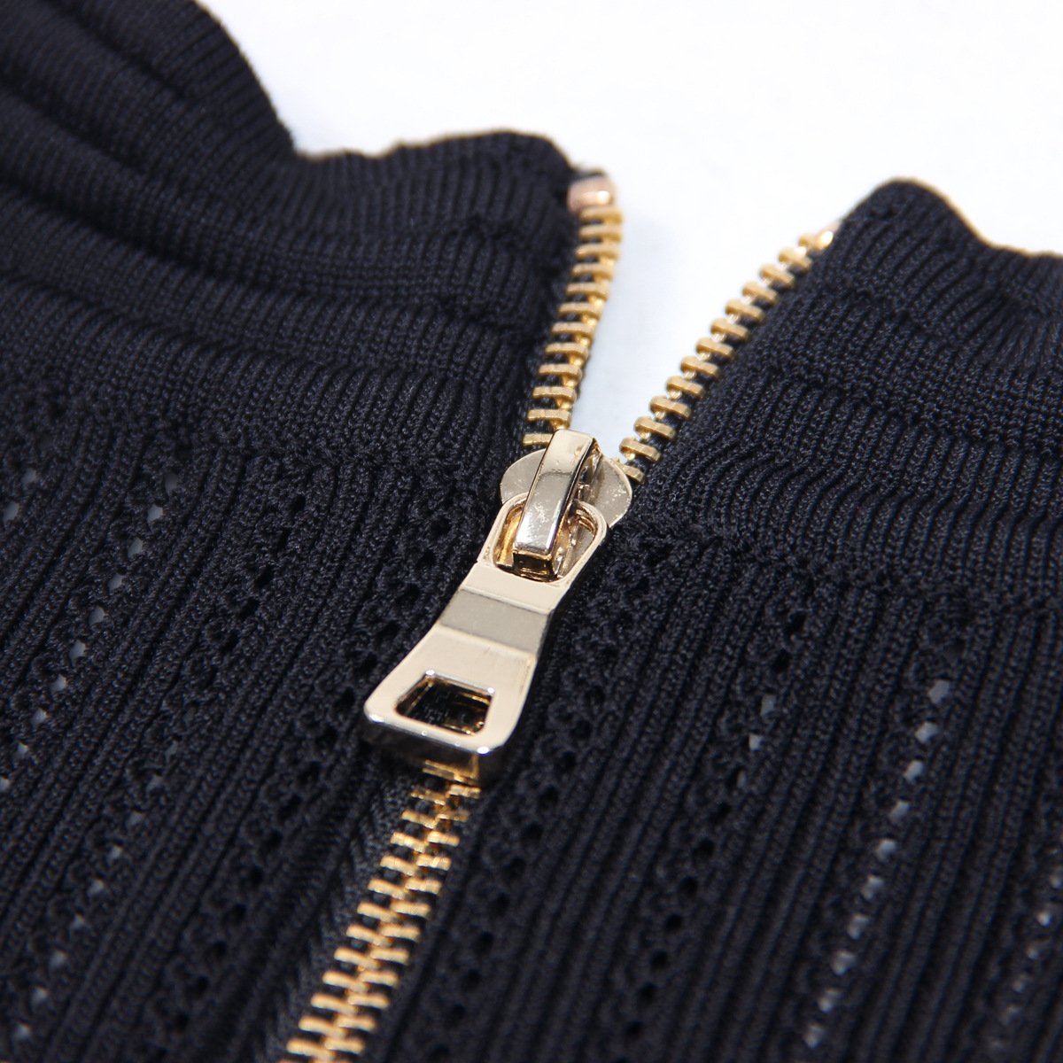 Ocstrade Summer V Neck Black Rib Crochet Knit Dress Women 2024 Short Sleeve High Stretch Knitted Bodycon Slim Fit Casual Dress