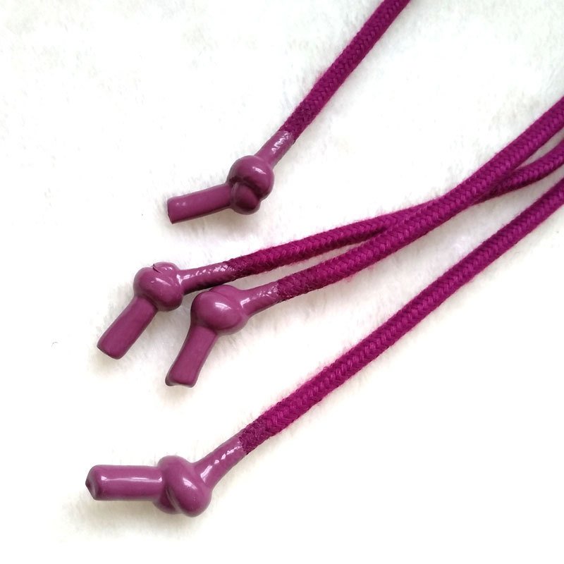 4mm New Shoelace Unisex Ropes Multi-color Waxed Round Cord Dress Shoe Laces High Quality Solid Colorful Shoelace
