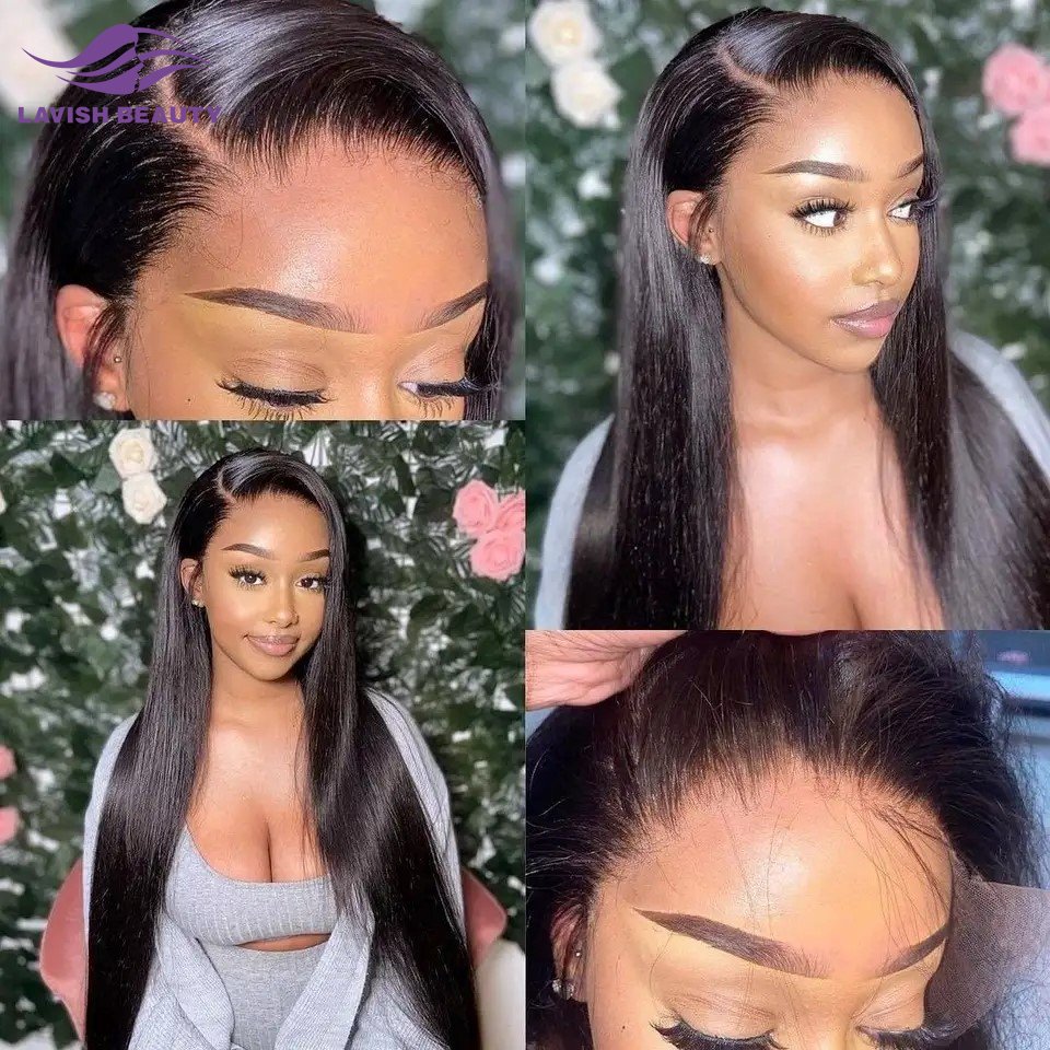 Human Hair Front Lace Front Wigs Wholesale Indian Frontal Wig, Virgin Cuticle Aligned Peruvian Unprocessed Raw Remy Lace Long