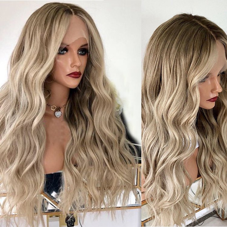 top selling longest hair ratio double drawn cuticle aligned hair no shedding no tangle russian hair caucasian laced wigs