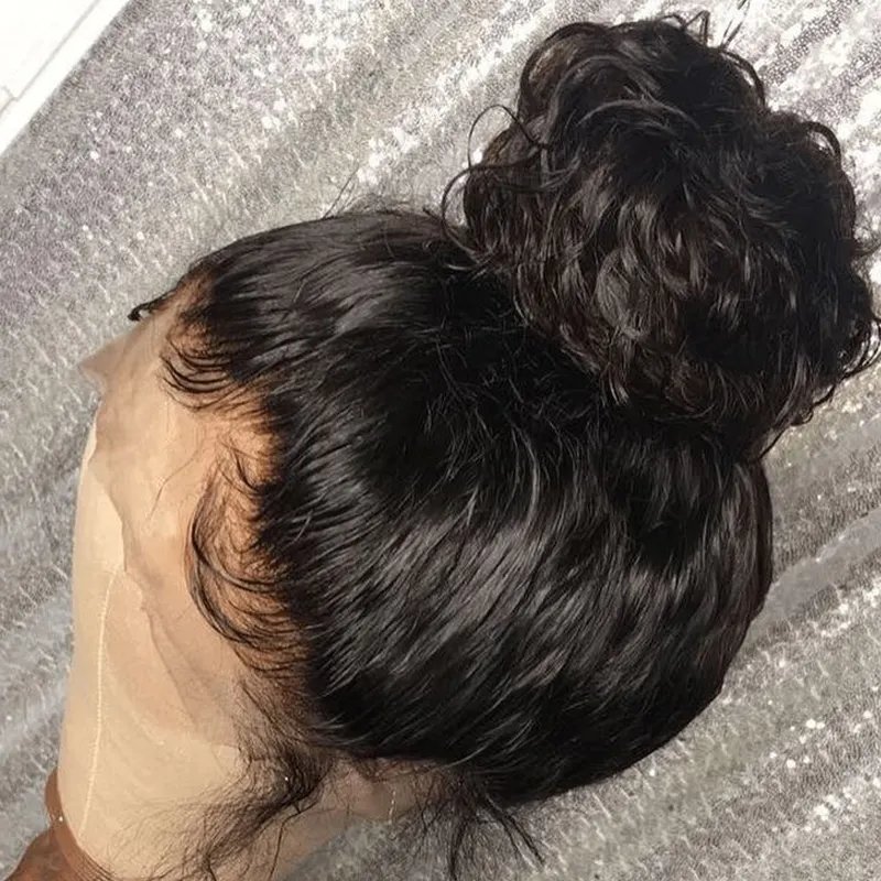Top Quality Frontal Glueless Full Hd Lace Wig, Cuticle Aligned Virgin Brazilian Hair Wig, Real 100% Lace Front Human Hair Wigs
