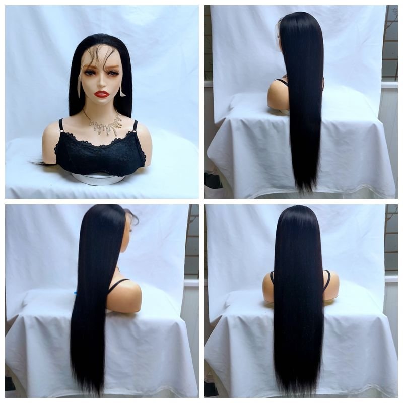Top Quality Frontal Glueless Full Hd Lace Wig, Cuticle Aligned Virgin Brazilian Hair Wig, Real 100% Lace Front Human Hair Wigs