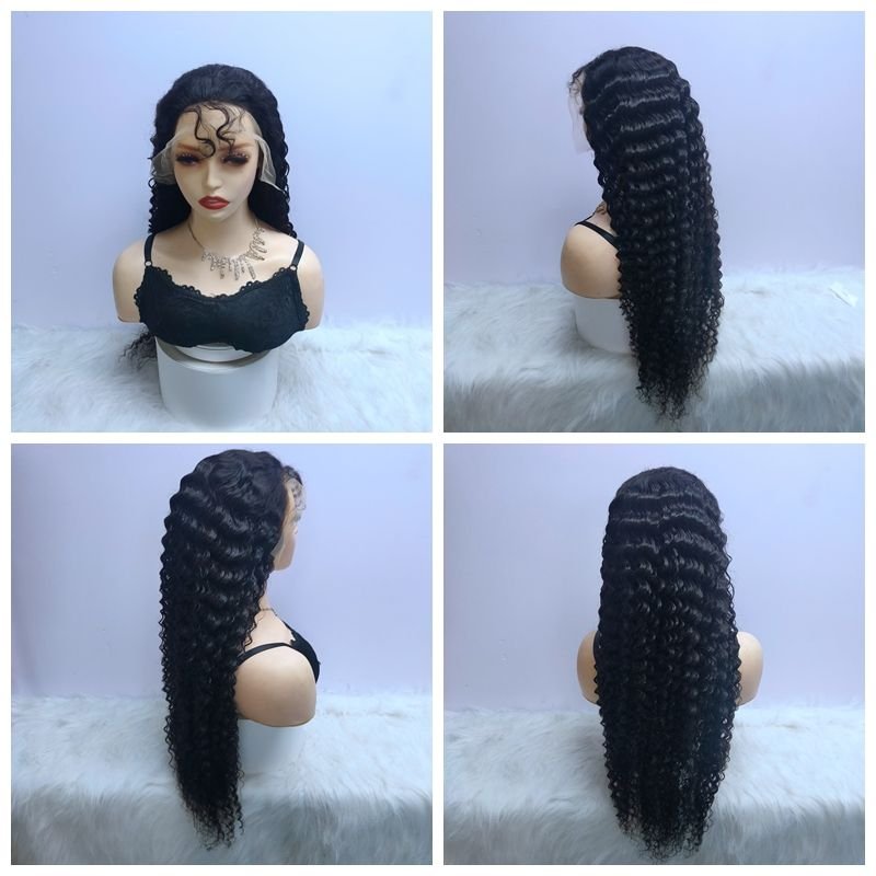 Top Quality Frontal Glueless Full Hd Lace Wig, Cuticle Aligned Virgin Brazilian Hair Wig, Real 100% Lace Front Human Hair Wigs