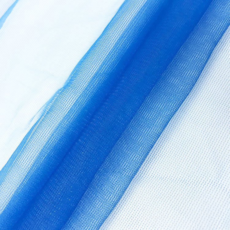 20D Curved Plain Soft Mesh Fabric Mosquito Net Gauze Skirt Fabric Screen Window Mesh Polyester Mesh Clothing Lining