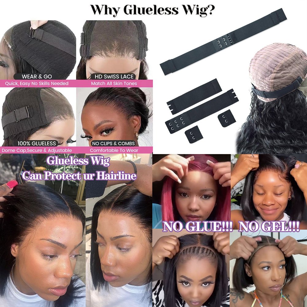 Wholesale Brazilian Long Straight Wigs Glueless Human Hair Lace Frontal Wig Virgin Hair 16-30 Inches For Women
