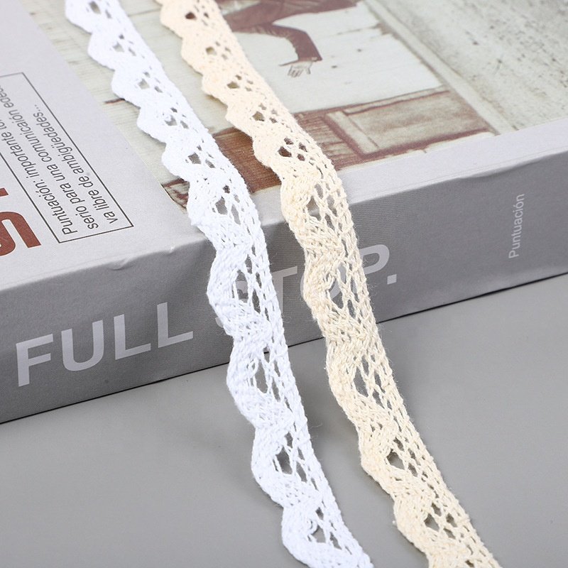 100% Cotton Crochet Lace Trim For Clothing