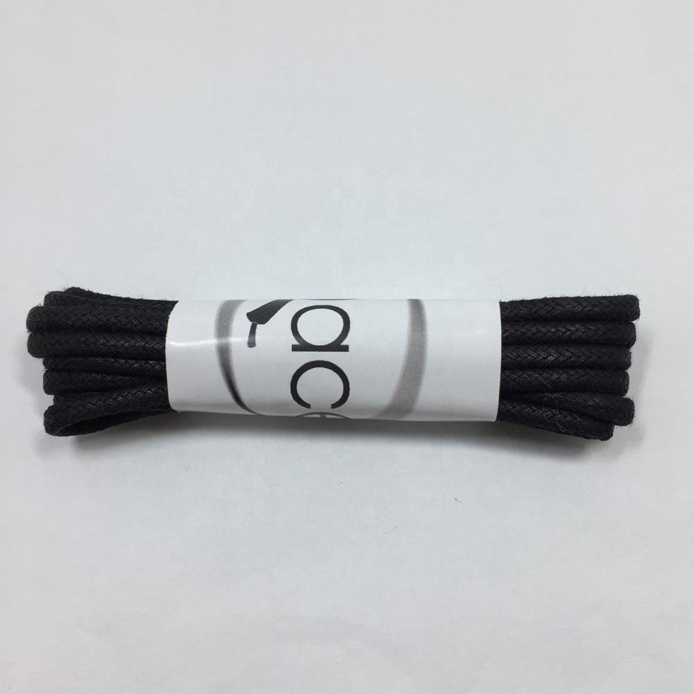 Multi-colored round wax shoelace for men leather shoe laces