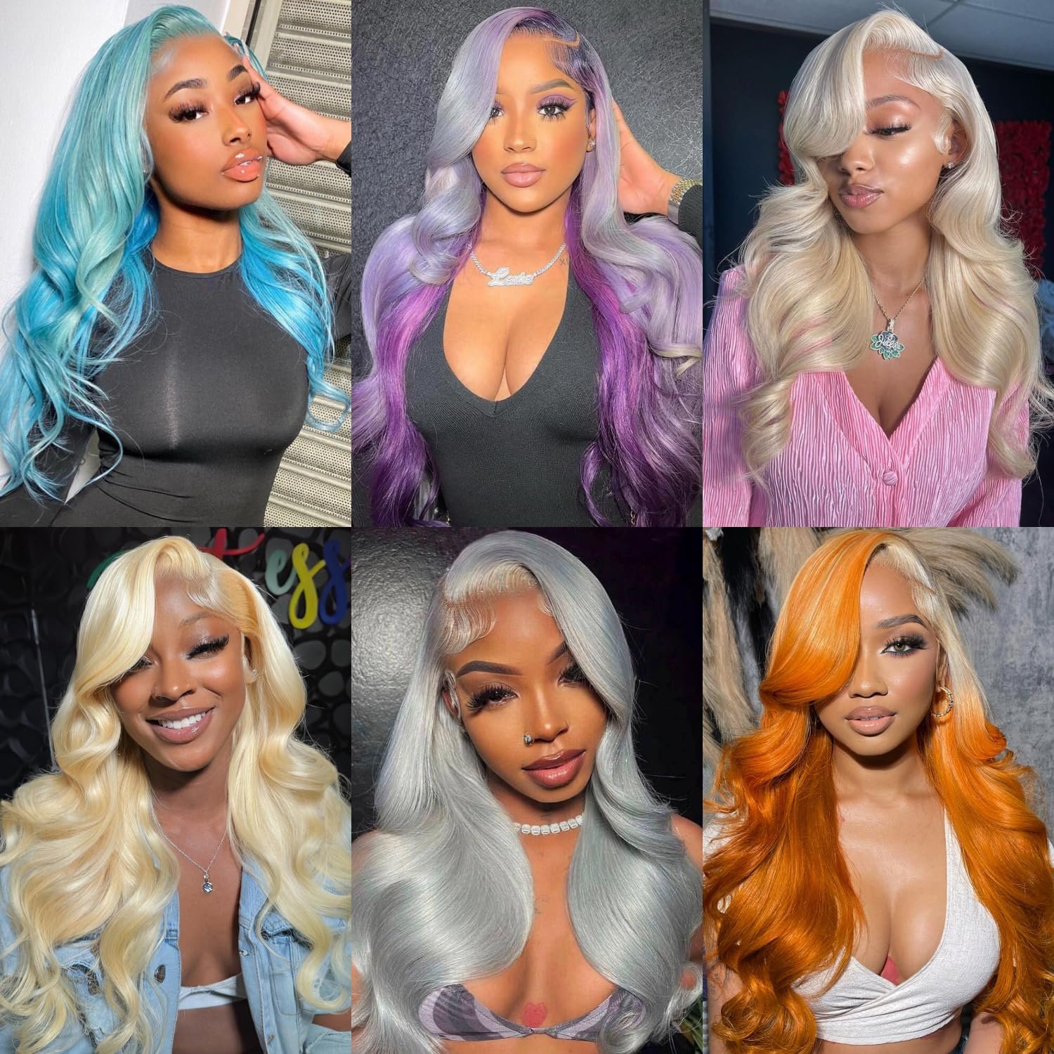 28 30 Inch 613 Blond Color Human Hair Wig 360 HD Full Lace Frontal Wig 613 Blonde 360 Lace Front Wig