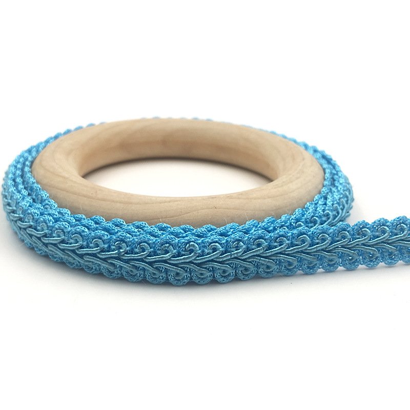 Factory price Gold Silver embroidery polyester Sewing Centipede Braided Lace Ribbon for Party Decoration DIY Clothes Accessories