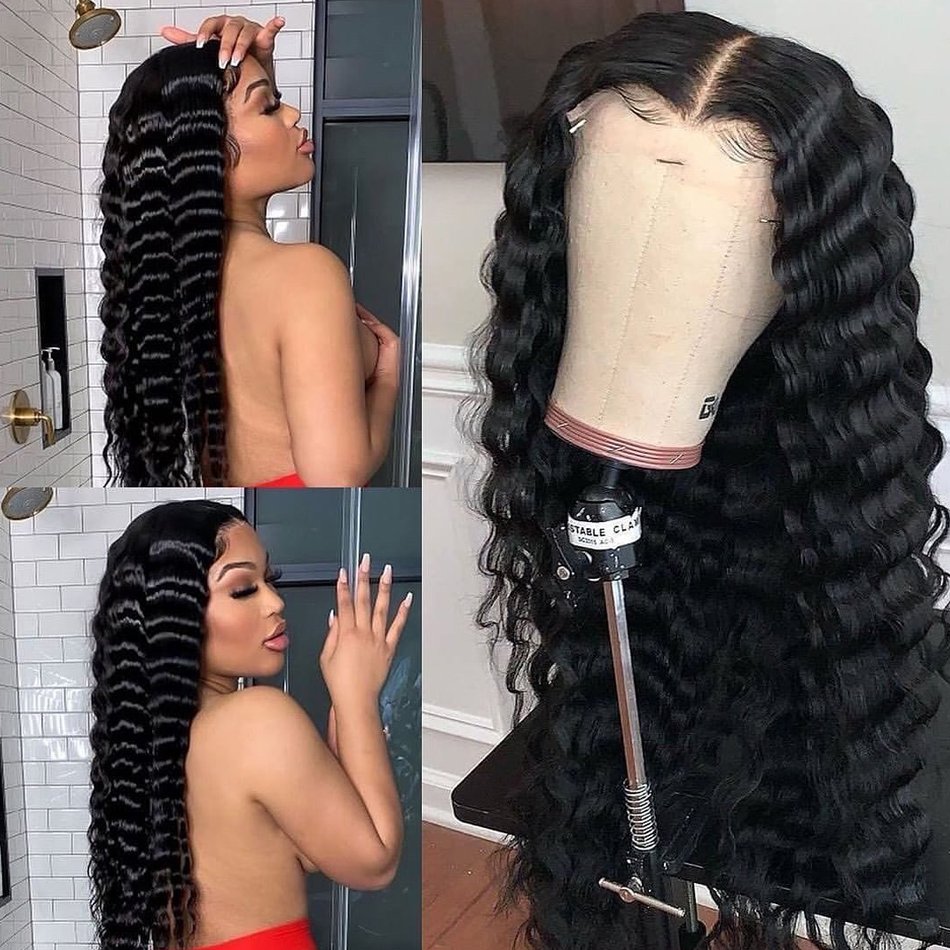 Cheap Raw Vietnamese Hair Lace Front Wigs Human Hair Kinky Curly HD Lace Frontal Wigs Vendor Human Hair Wigs For Black Women