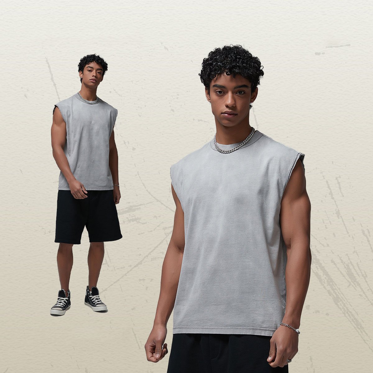 Plus-Size Loose Knitted Drill Top Anti-Pilling Casual Senior Leisure Short-Sleeved T-Shirt for Summer
