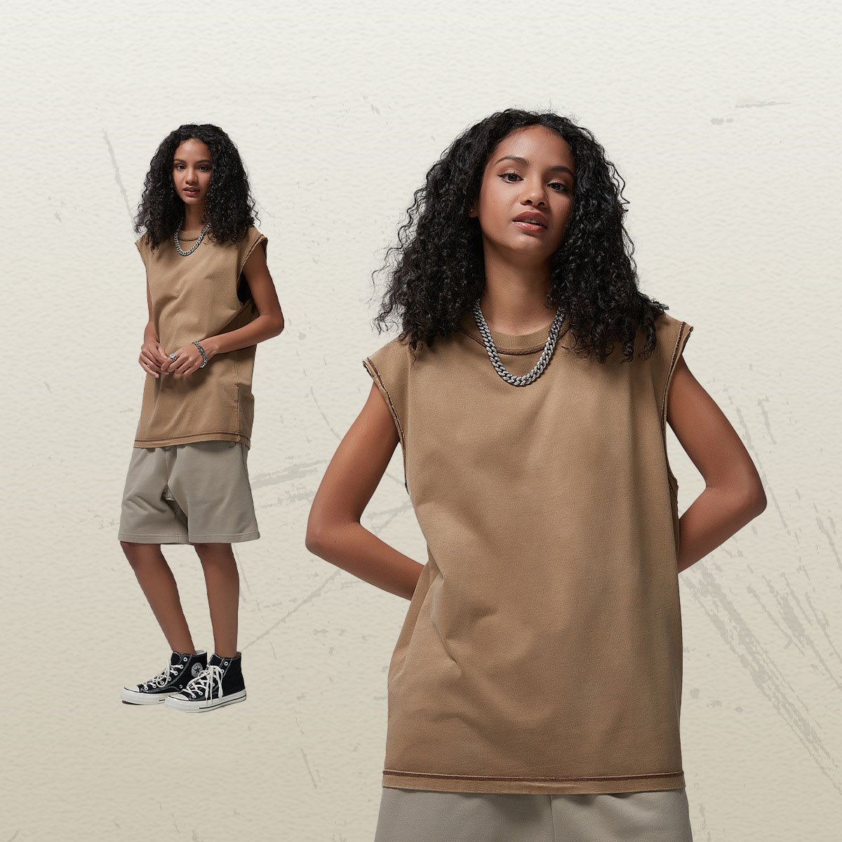 Plus-Size Loose Knitted Drill Top Anti-Pilling Casual Senior Leisure Short-Sleeved T-Shirt for Summer