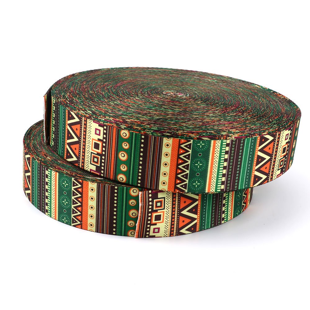DIY Garment Accessories Ethnic Lace Ribbons Jacquard Webbing For Bag Straps